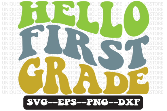 Reviewing Hello First Grade Retro Svg Design