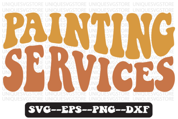 Reviewing the Painting Services Quote Retro SVG for Embroidery